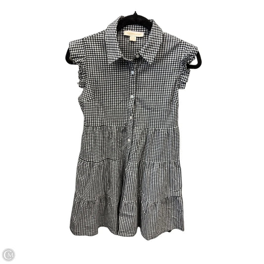 Dress Casual Short By Monteau In Plaid Pattern, Size: S
