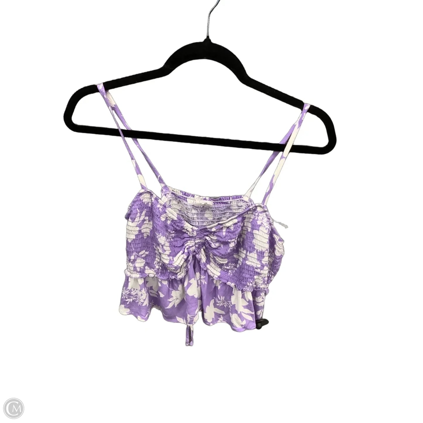 Top Sleeveless By Le Lis In Purple, Size: L