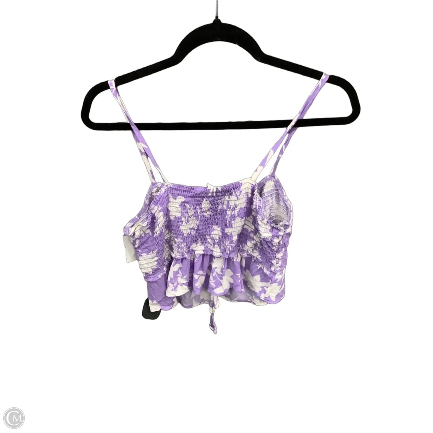 Top Sleeveless By Le Lis In Purple, Size: L