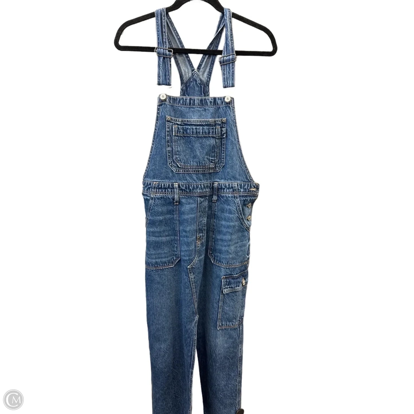 Dress Casual Maxi By American Eagle In Blue Denim, Size: M