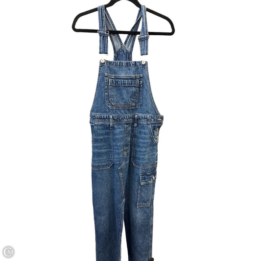 Dress Casual Maxi By American Eagle In Blue Denim, Size: M