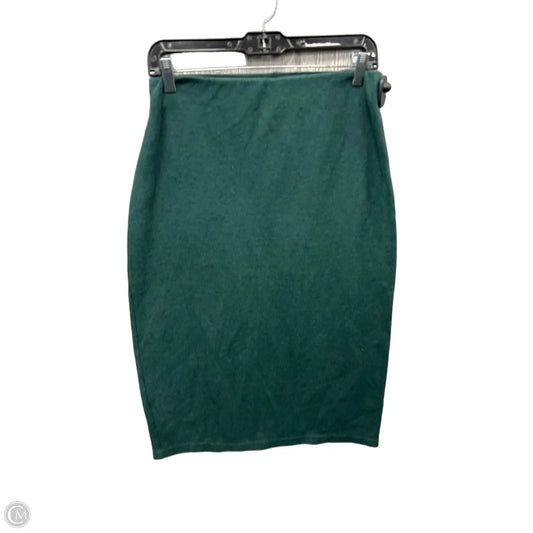 Skirt Midi By Old Navy In Green, Size: 8