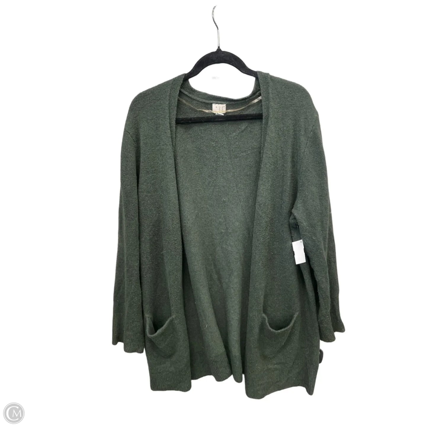 Cardigan By A New Day In Green, Size: Xxl
