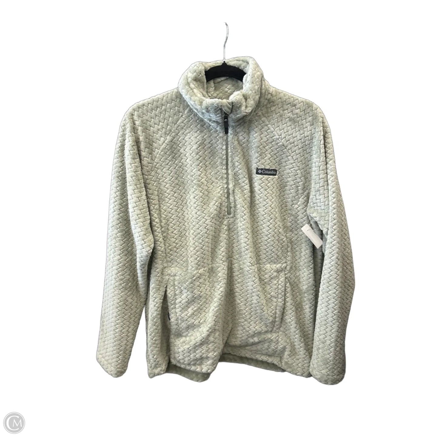 Sweatshirt Crewneck By Columbia In Green, Size: L