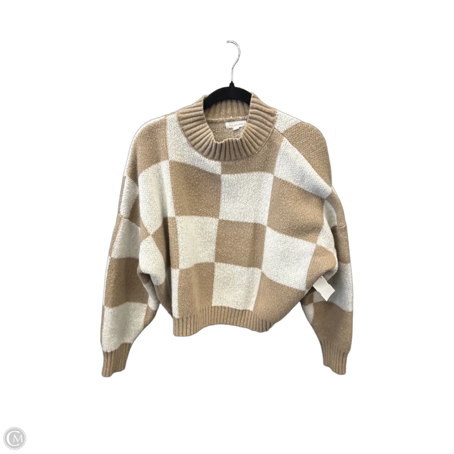 Sweater By Blu Pepper In Brown, Size: M
