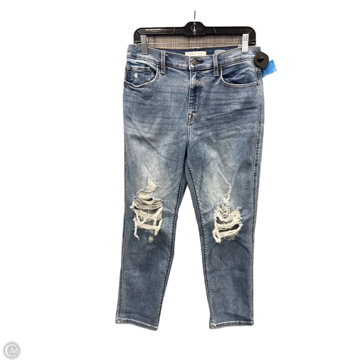 Jeans Boyfriend By Eunina In Blue Denim, Size: 8