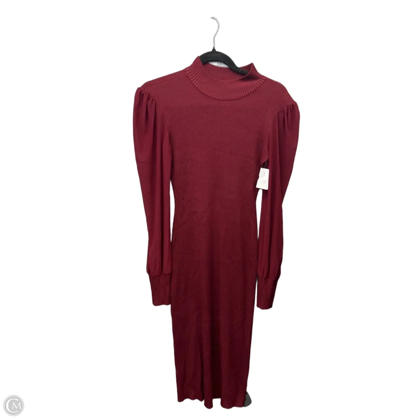 Dress Sweater By Almost Famous In Red, Size: L