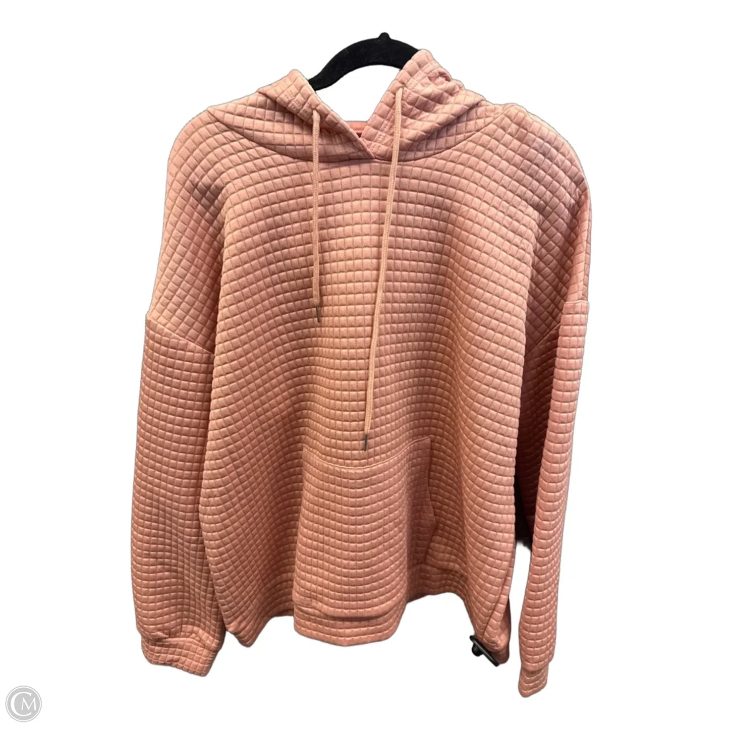 Sweatshirt Hoodie By Clothes Mentor In Pink, Size: 2x