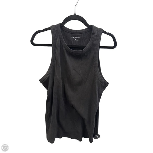 Top Sleeveless Basic By Maurices In Black, Size: 2x