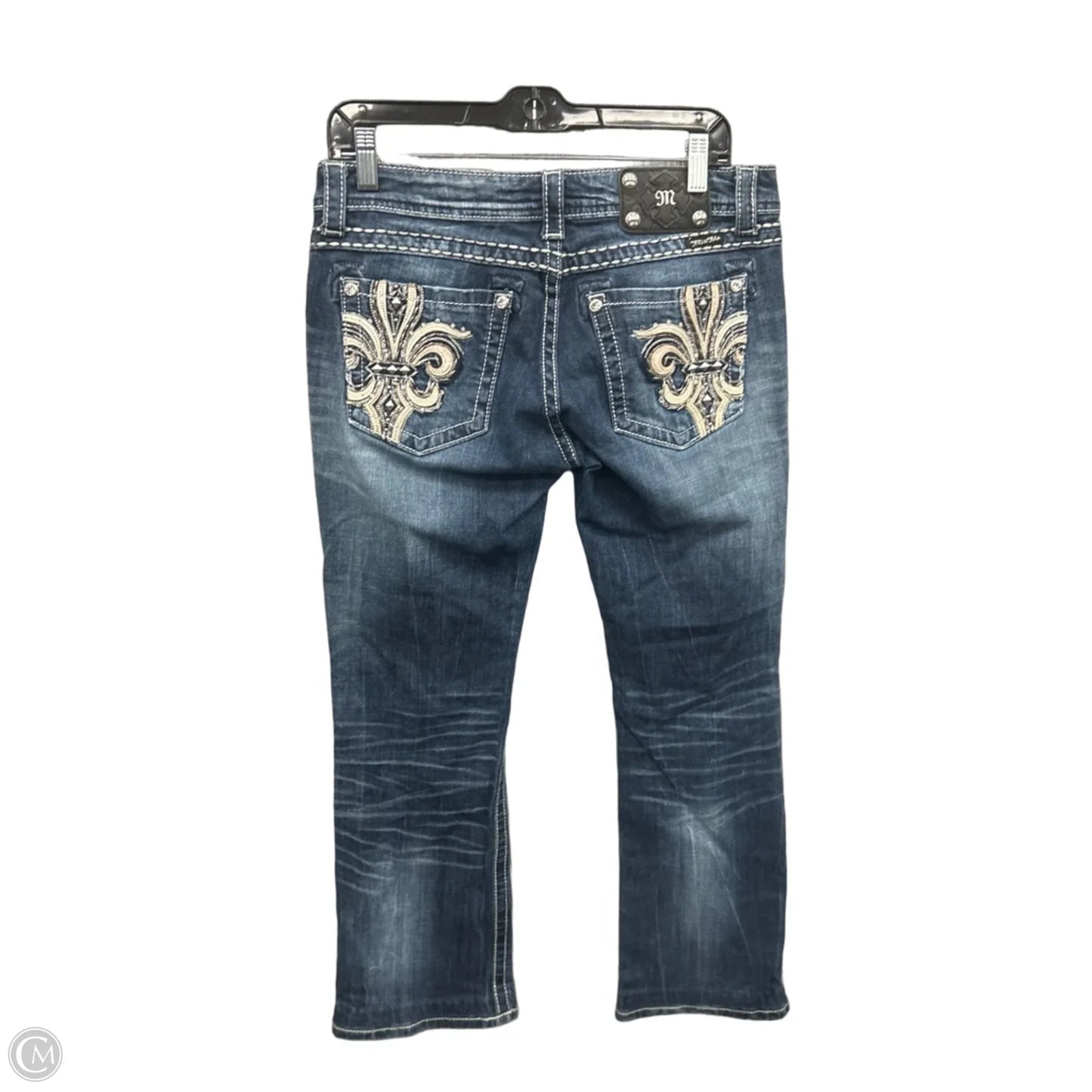 Jeans Boot Cut By Miss Me In Blue Denim, Size: 10