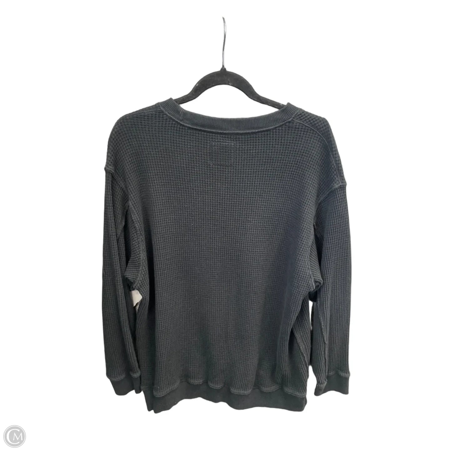 Sweatshirt Crewneck By Aerie In Black, Size: M