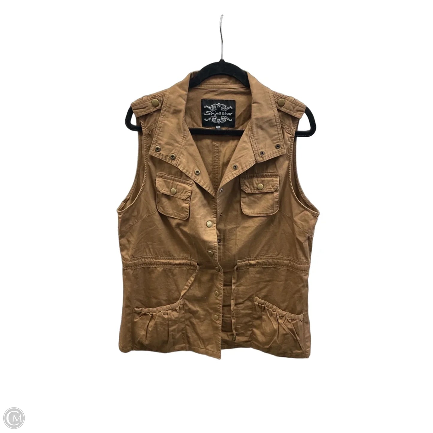 Vest Other By Shinestar In Brown, Size: Xl