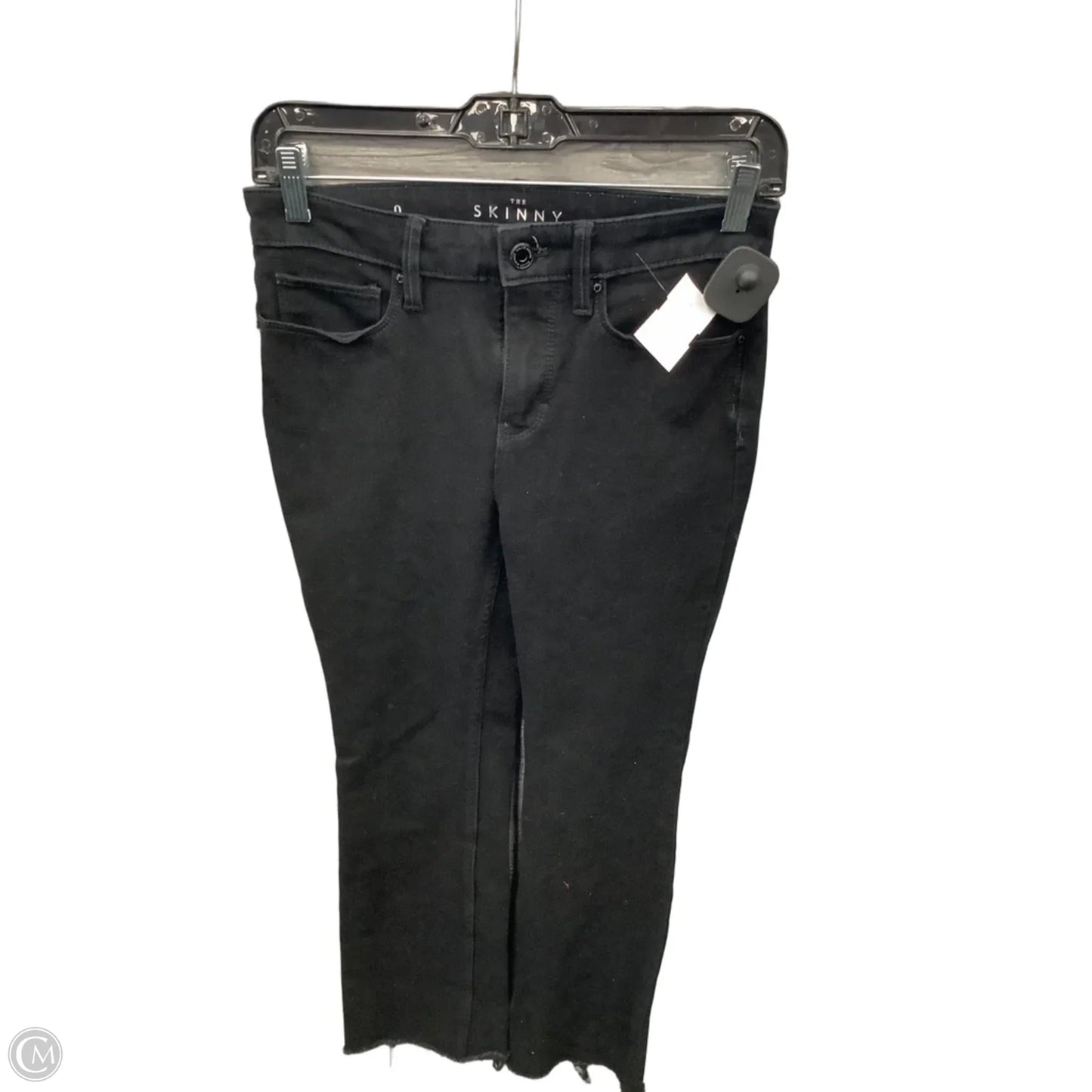 Jeans Skinny By White House Black Market In Black Denim, Size: 0
