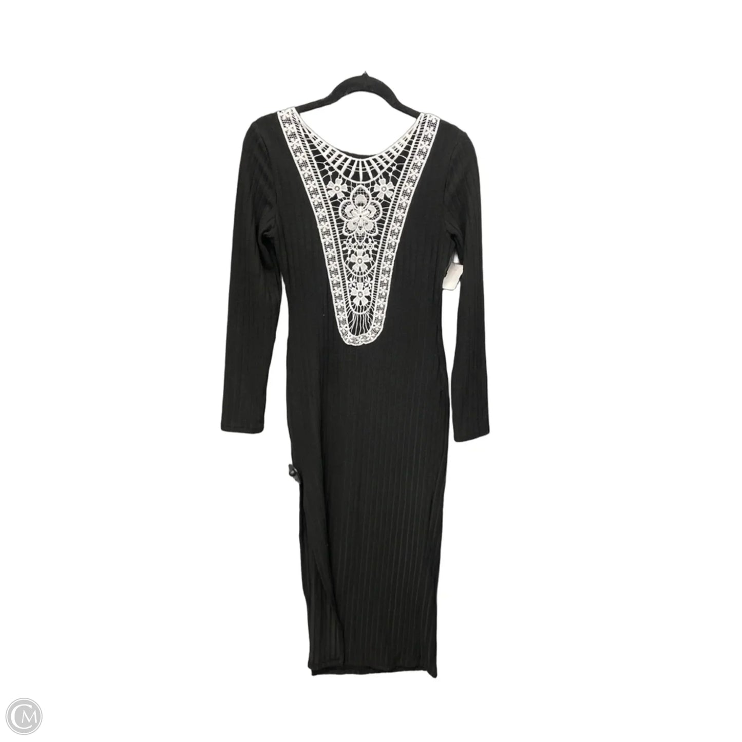 Dress Casual Maxi By Clothes Mentor In Black, Size: S