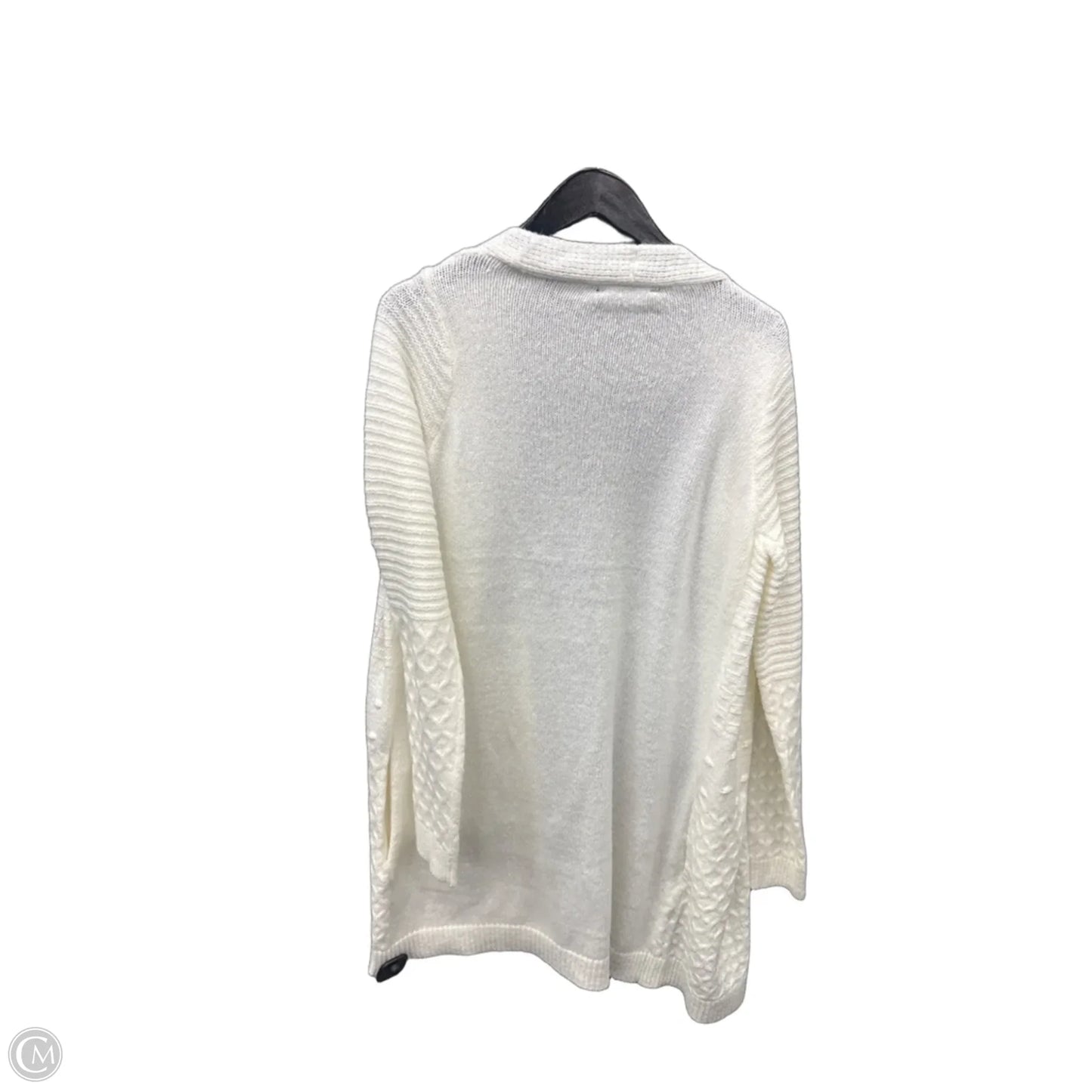 Cardigan By Cmc In White, Size: M