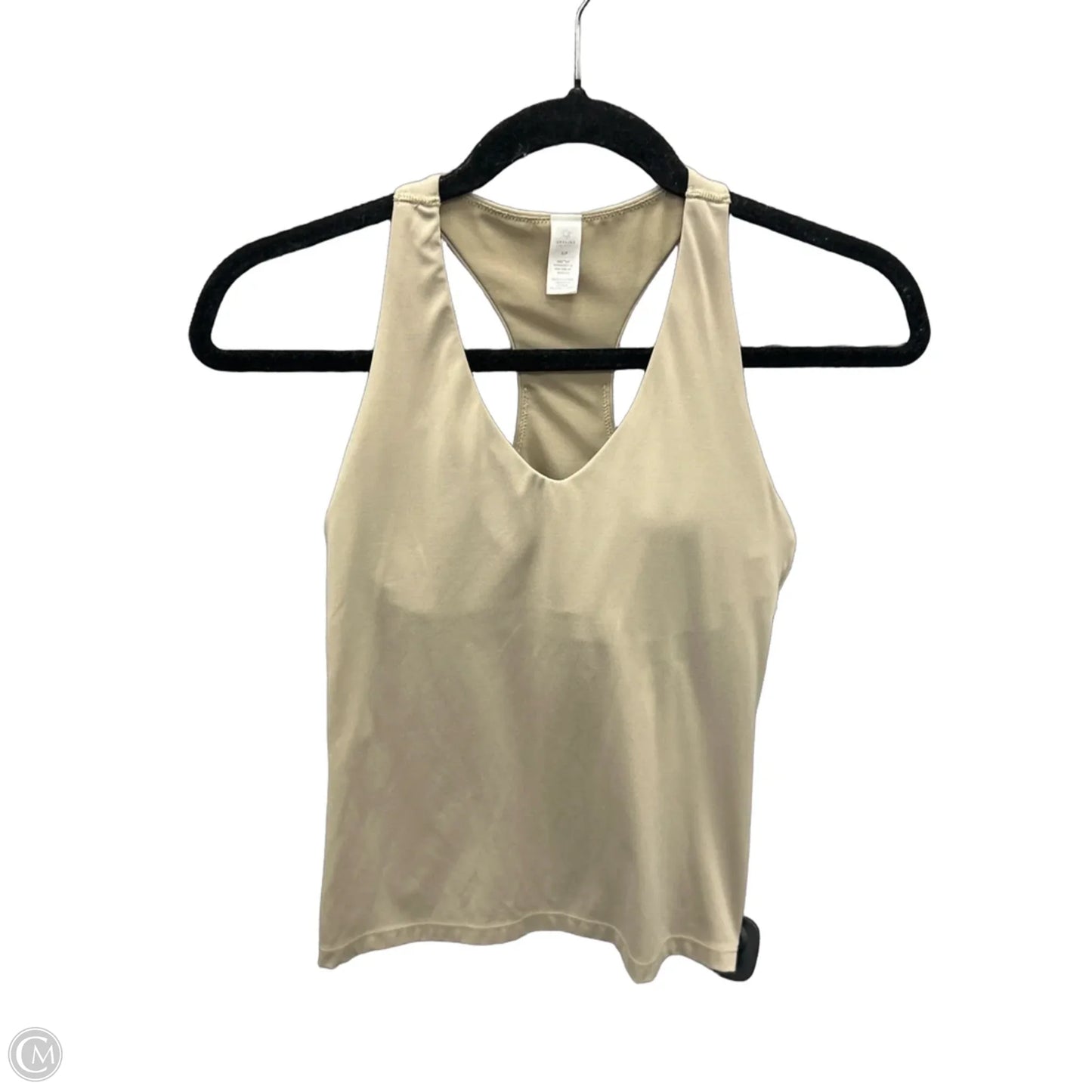 Athletic Tank Top By Offline In Beige, Size: Sp