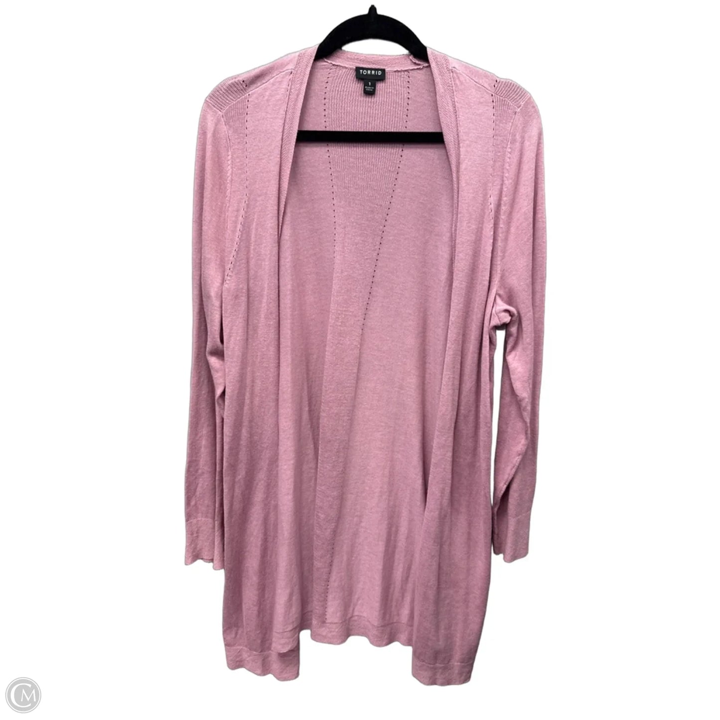 Cardigan By Torrid In Purple, Size: 1x