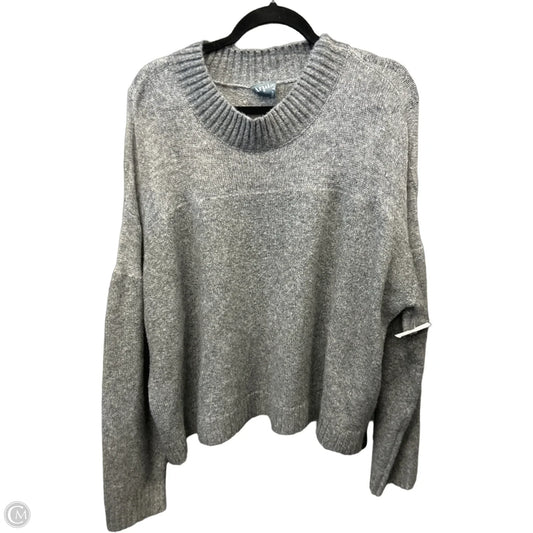 Sweater By Arula In Grey, Size: 2x