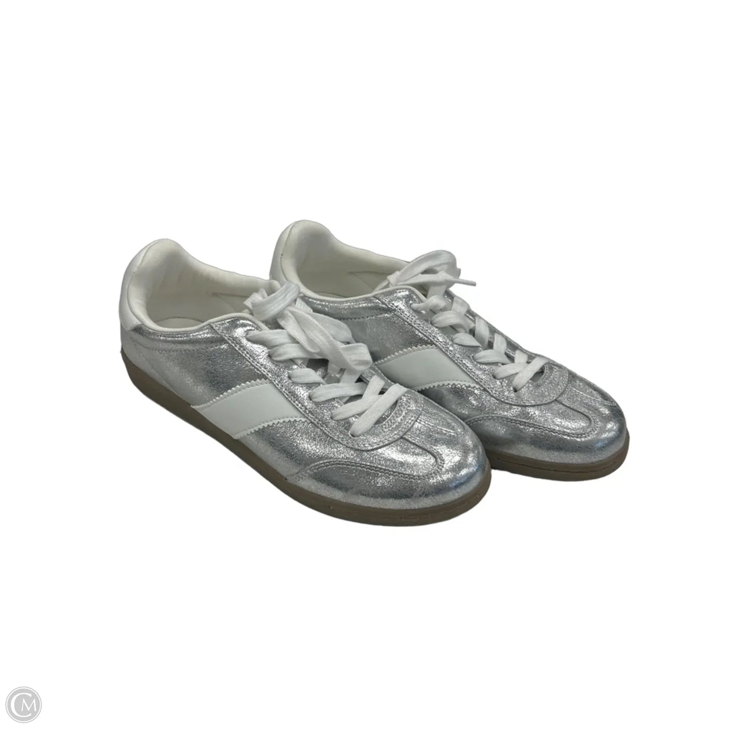Shoes Sneakers By Universal Thread In Silver, Size: 9