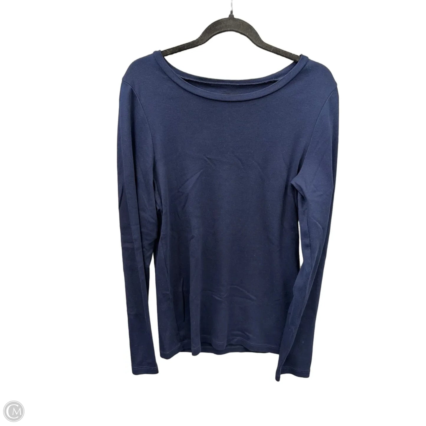 Top Long Sleeve Basic By J. Crew In Navy, Size: Xl