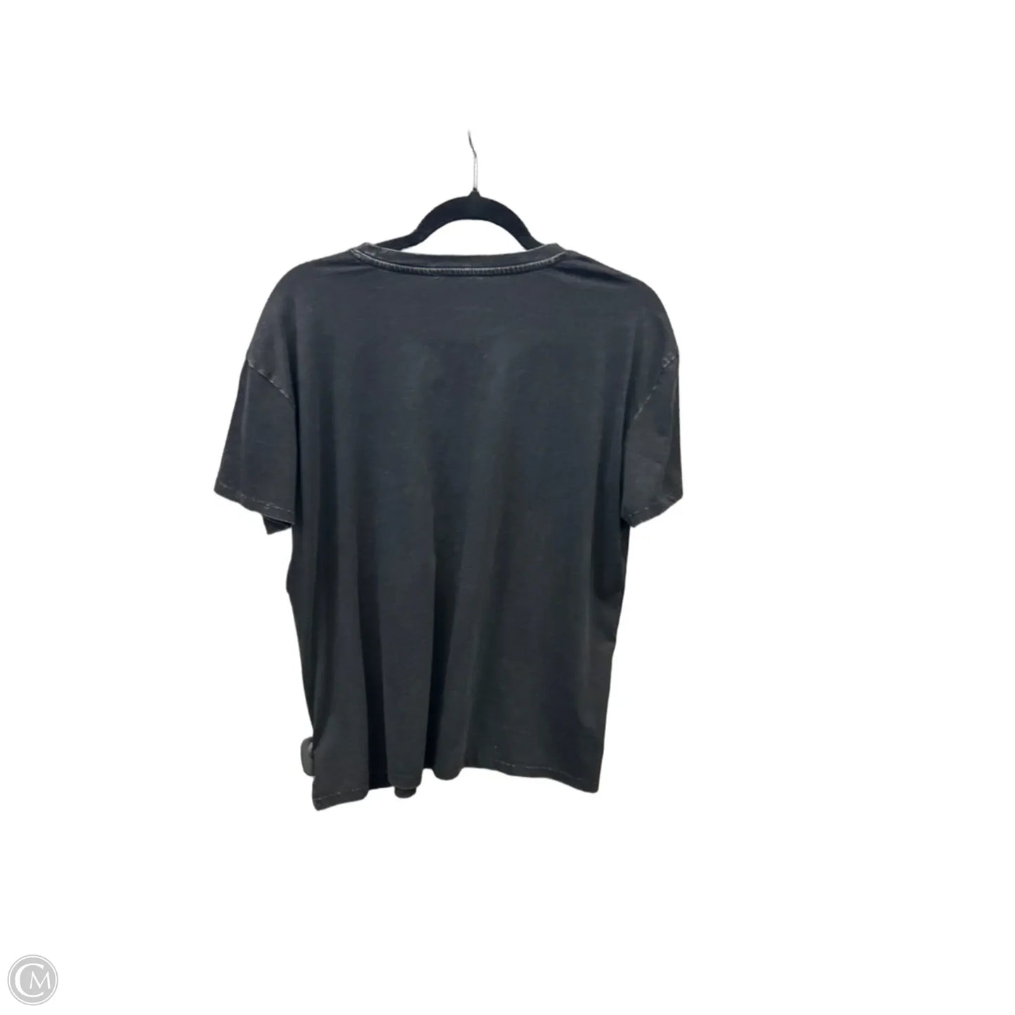 Top Short Sleeve By Edgely In Black, Size: M