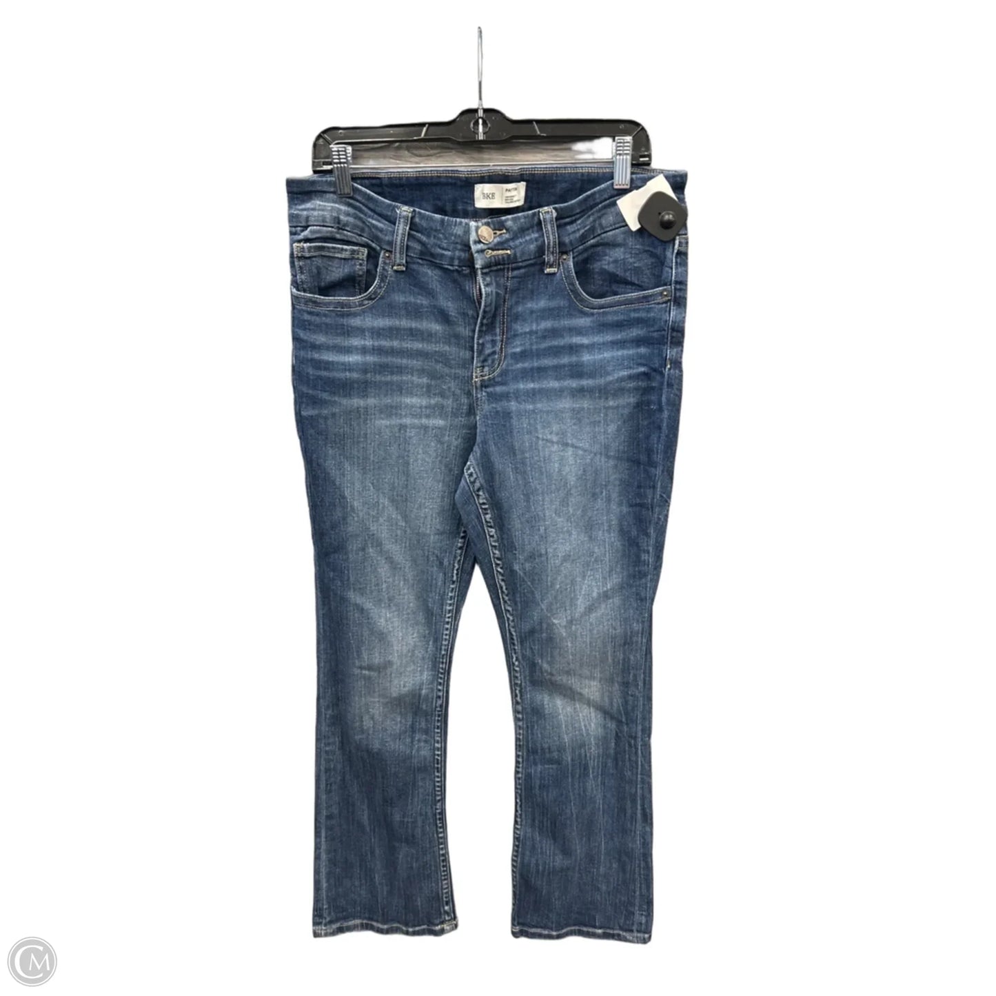 Jeans Boot Cut By Bke In Blue Denim, Size: 12