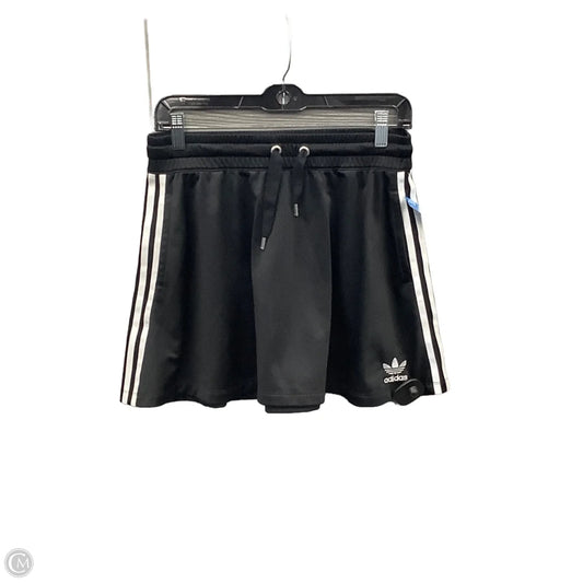 Athletic Skirt By Adidas In Black, Size: S