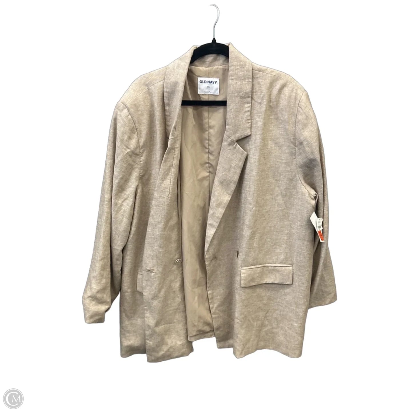 Blazer By Old Navy In Beige, Size: Xxl