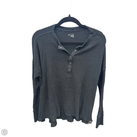 Top Long Sleeve By Offline By Aerie In Black, Size: M