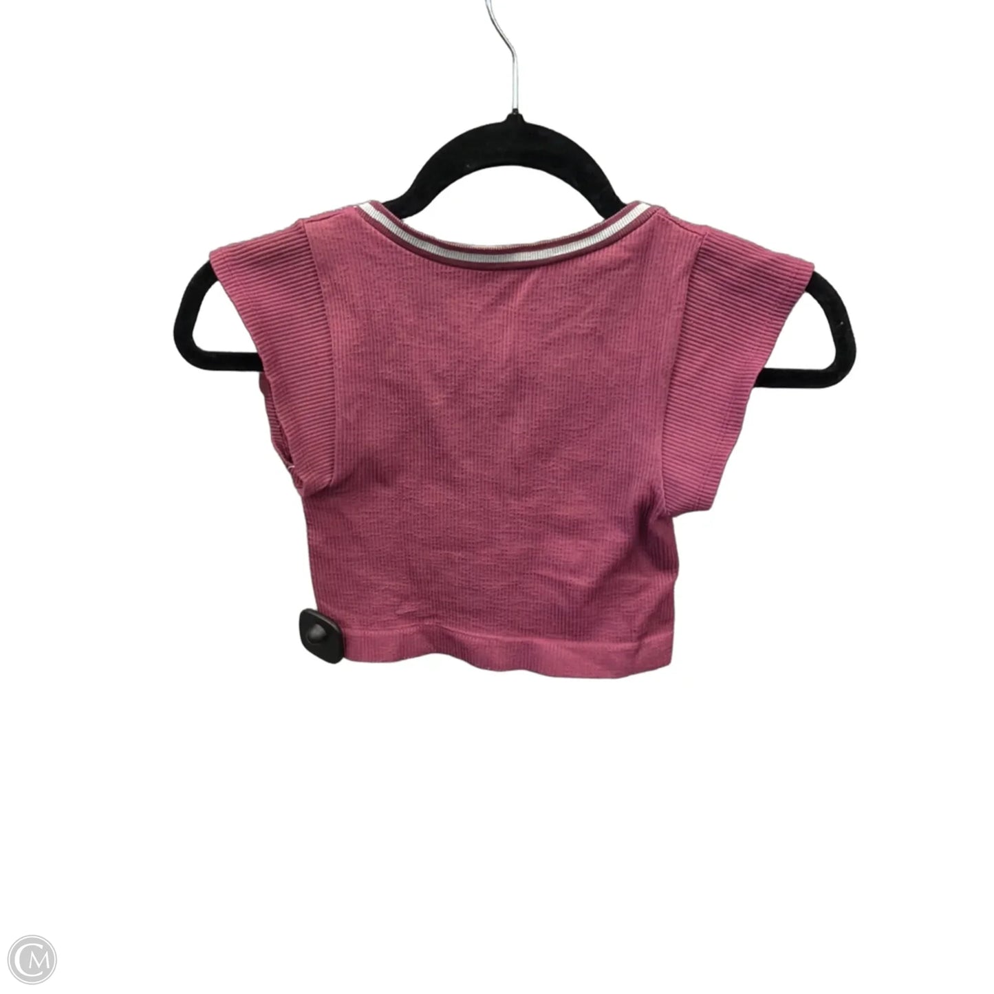 Top Short Sleeve By Urban Outfitters In Pink, Size: Xs