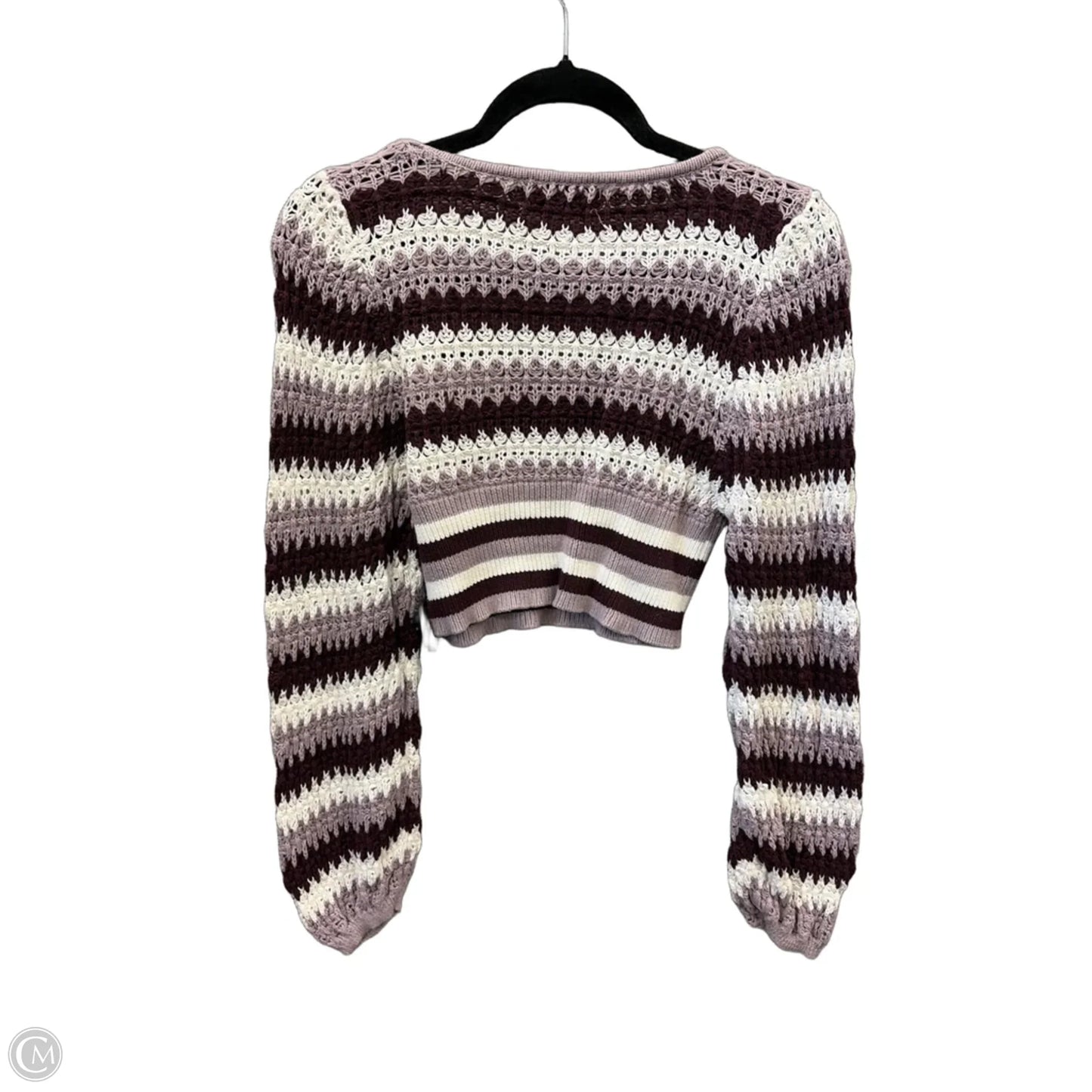 Sweater By Clothes Mentor In Purple, Size: S