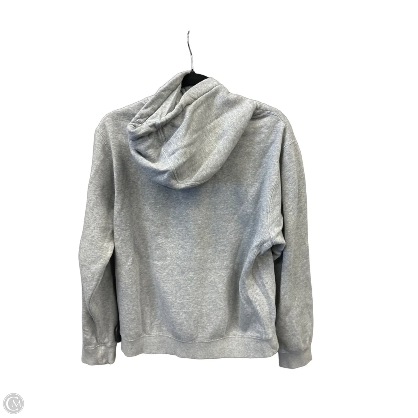 Sweatshirt Hoodie By Nike Apparel In Grey, Size: Sp