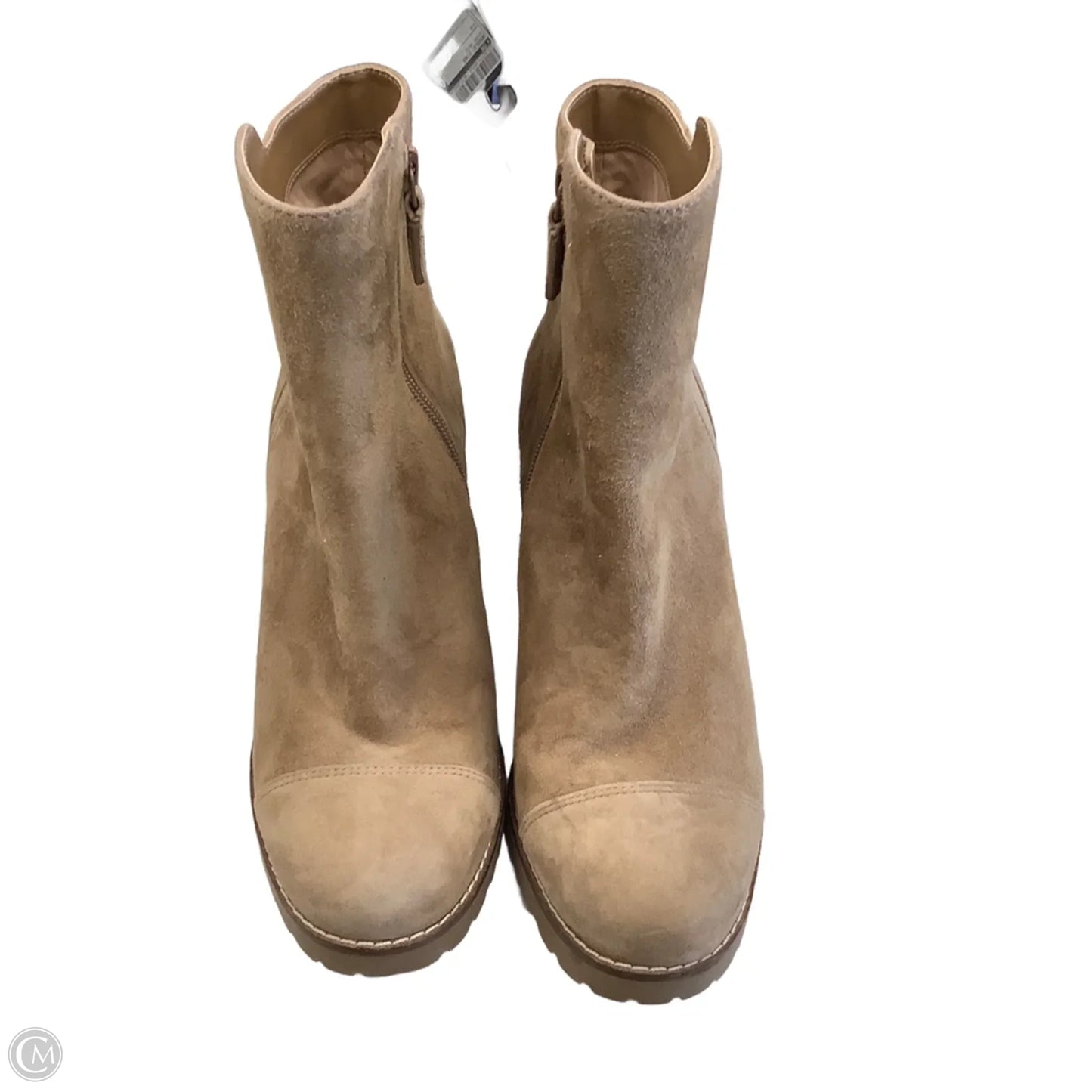 Boots Ankle Heels By Cole-haan In Brown, Size: 9