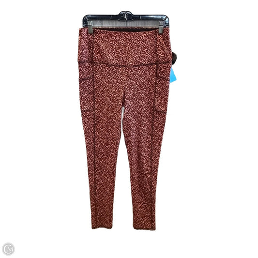 Athletic Leggings By Chicos In Animal Print, Size: M