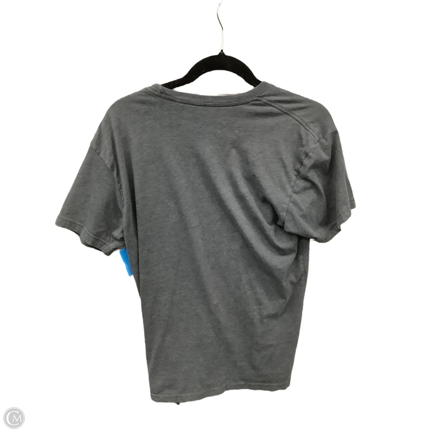 Top Short Sleeve By Clothes Mentor In Grey, Size: M