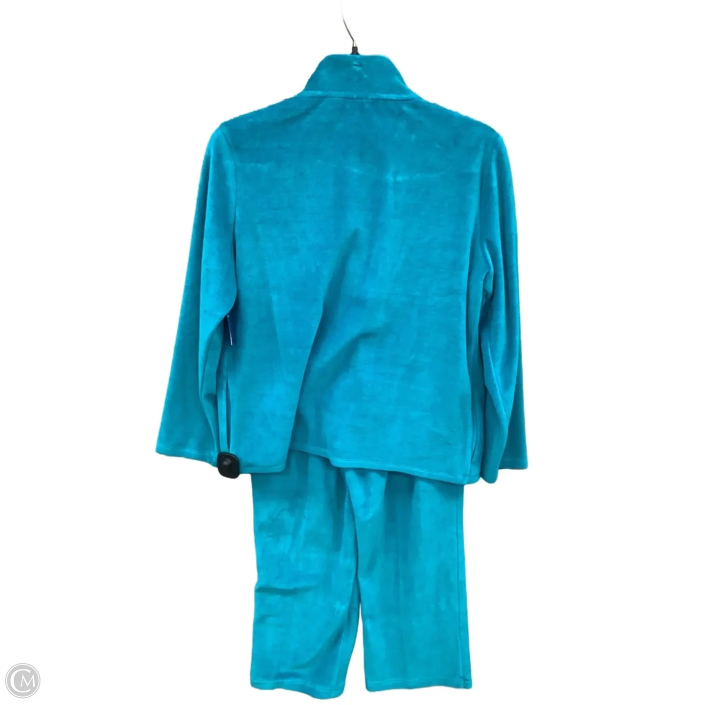 Jacket Fleece By Alfred Dunner In Blue, Size: M