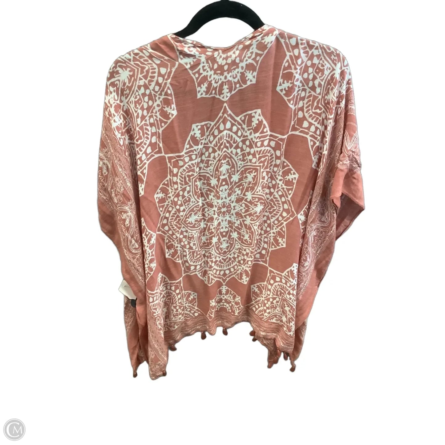 Kimono By Clothes Mentor In Pink, Size: Osfm