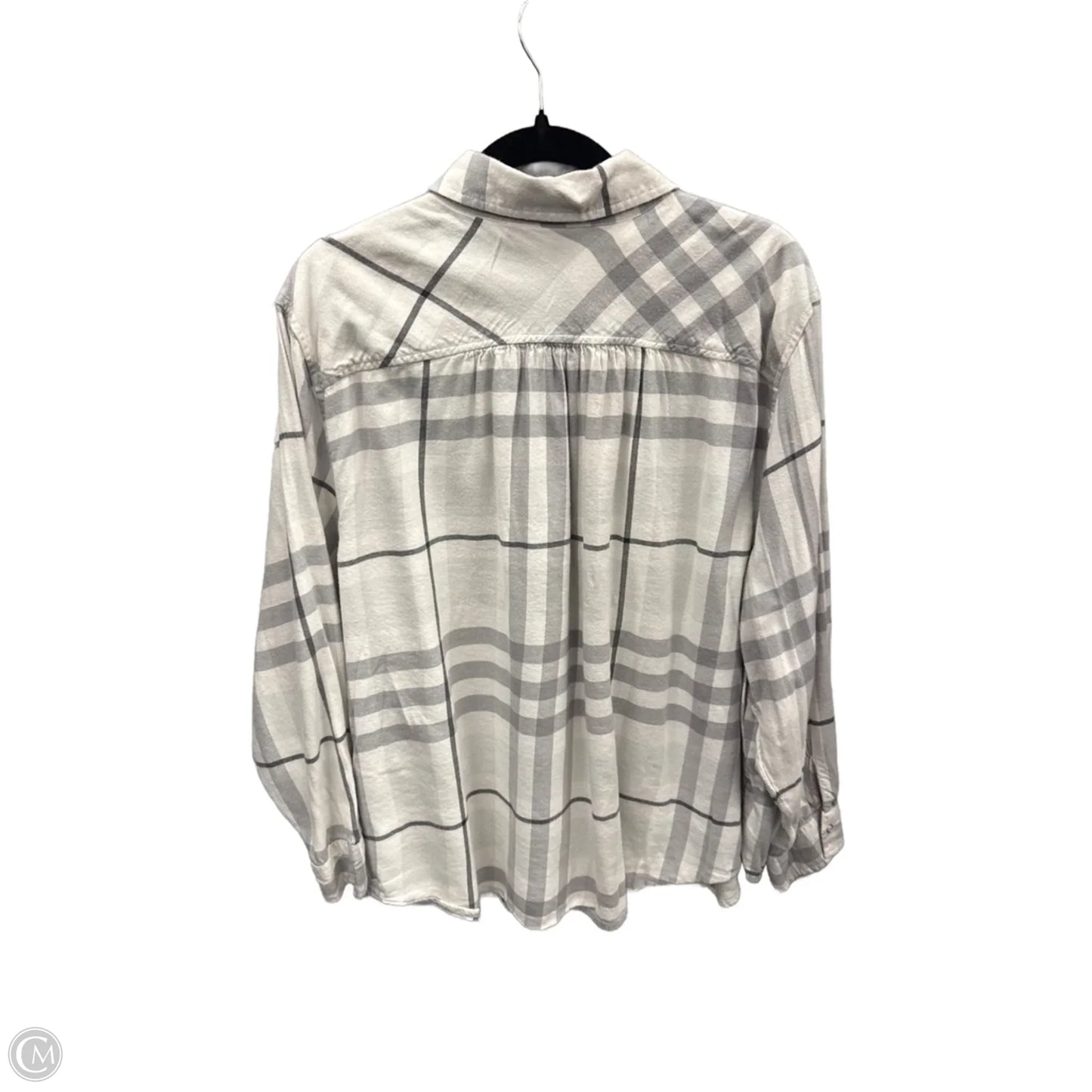 Top Long Sleeve By Aerie In White, Size: Xxl