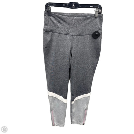 Athletic Leggings By Old Navy In Grey, Size: L