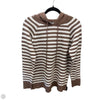 Sweater By Pink Clover In Striped Pattern, Size: M
