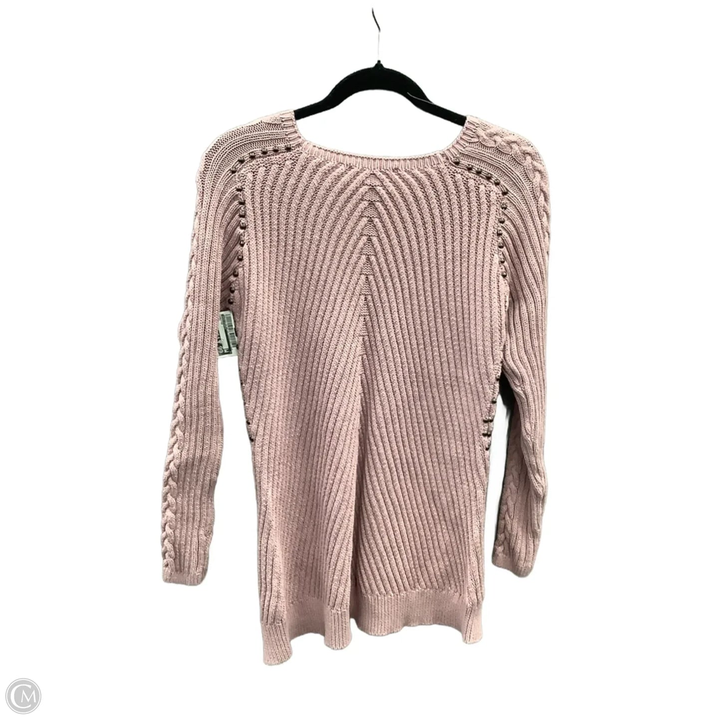 Sweater By Philosophy In Pink, Size: L