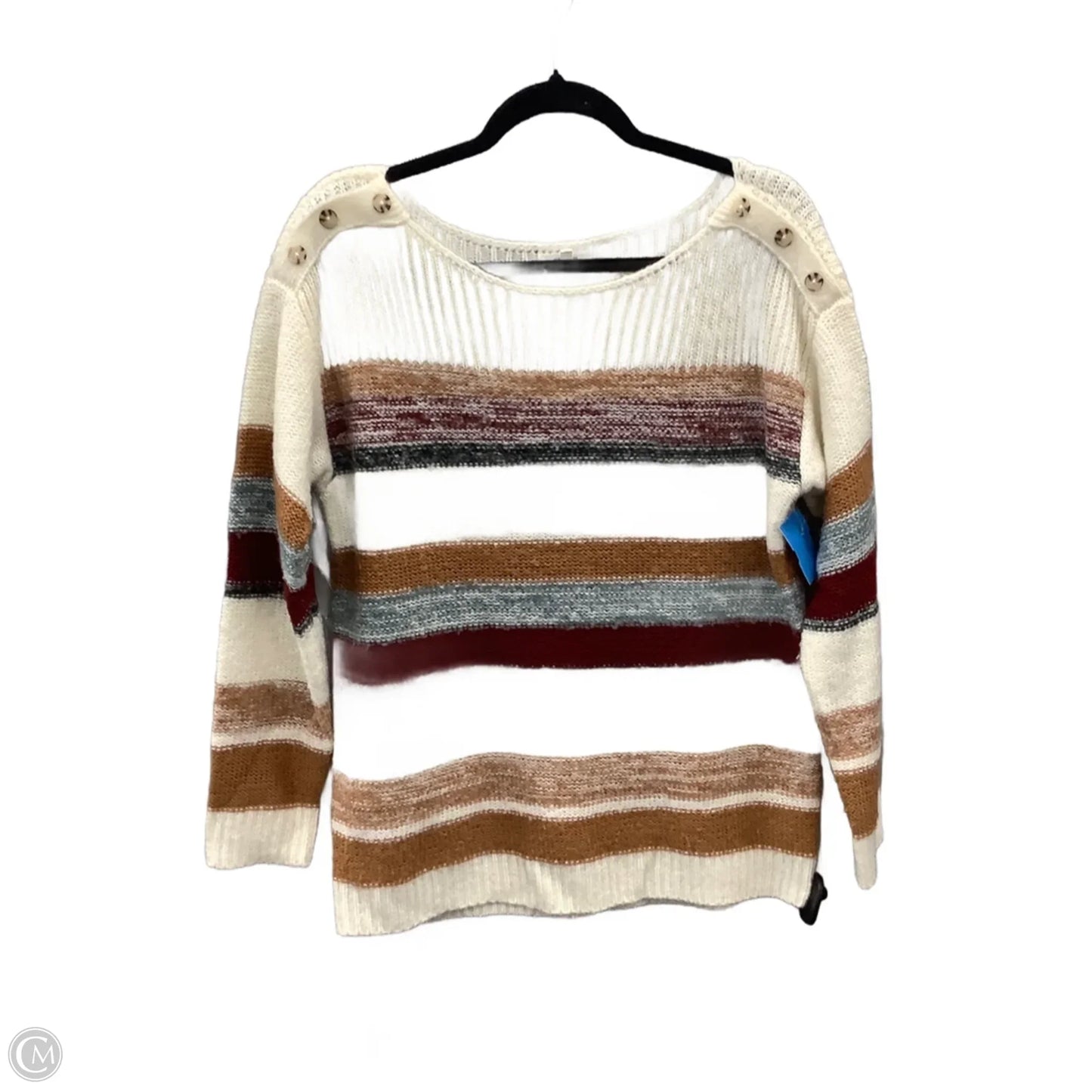 Sweater By Maurices In Cream, Size: M