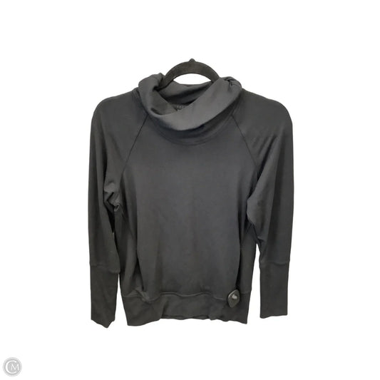 Athletic Top Long Sleeve Crewneck By Lululemon In Black, Size: S