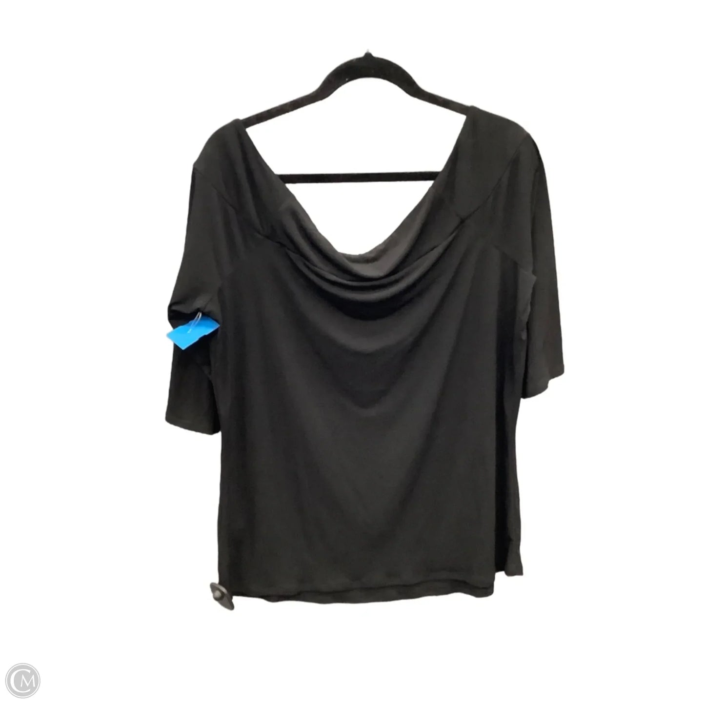 Top Short Sleeve By Torrid In Black, Size: 2x