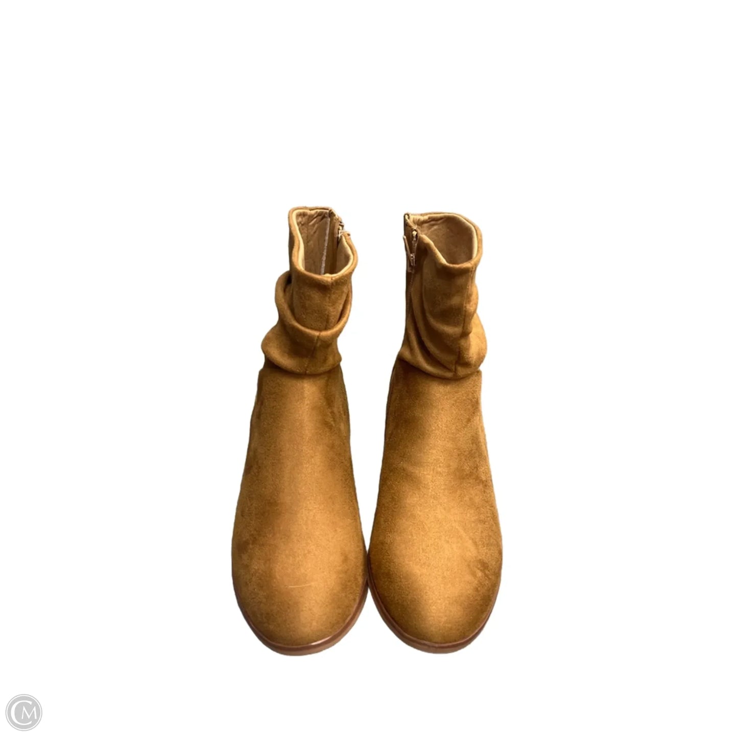 Boots Ankle Flats By Lane Bryant In Brown, Size: 9