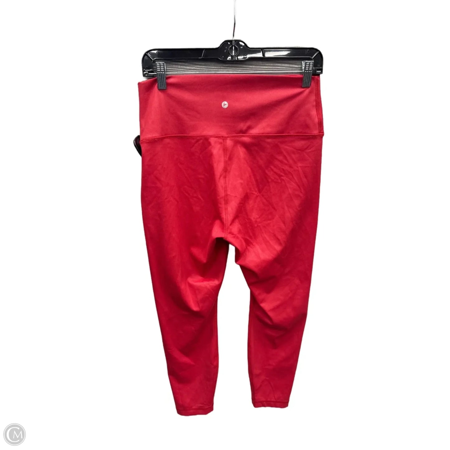 Athletic Leggings By 90 Degrees By Reflex In Red, Size: Xl