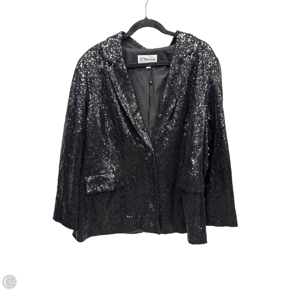 Blazer By The Drop In Black, Size: 2x