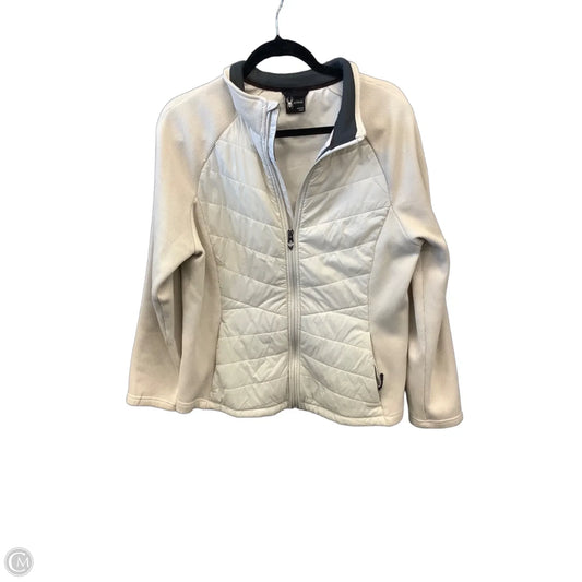 Jacket Other By Spyder In Cream, Size: Xl