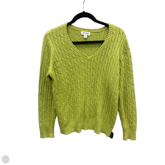 Sweater By St Johns Bay In Green, Size: Xl