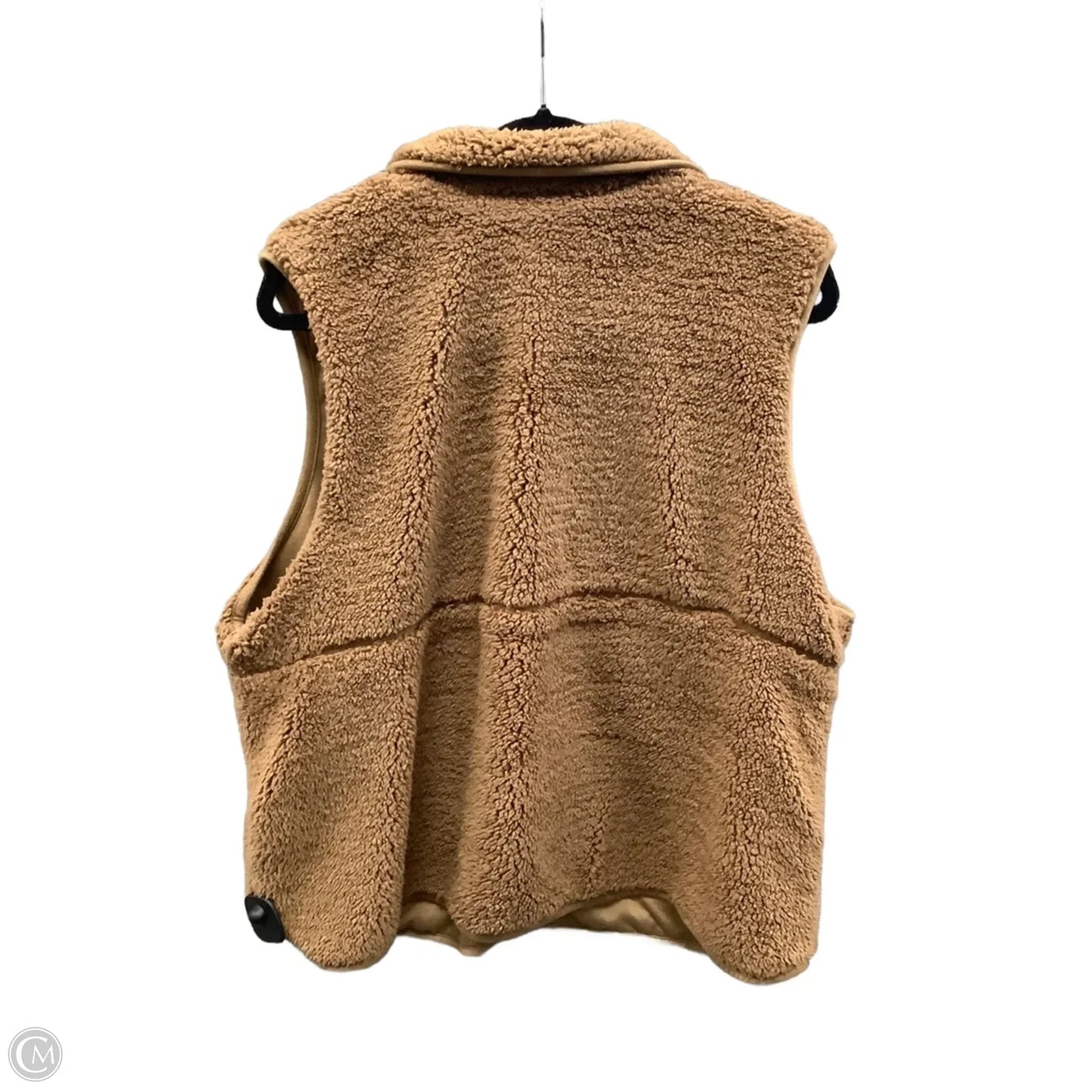 Vest Faux Fur & Sherpa By Maurices In Brown, Size: 1x